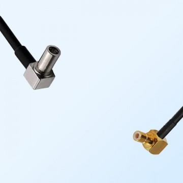 MS147/Male Right Angle - SMB/Male Right Angle Coaxial Jumper Cable
