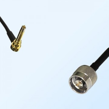 MS156/Male Right Angle - N/Male Coaxial Jumper Cable