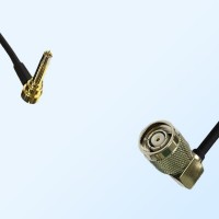 MS156/Male Right Angle - RP TNC/Male Right Angle Coaxial Jumper Cable