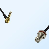 MS156/Male R/A - RP TNC/Bulkhead Female with O-Ring Coaxial Cable