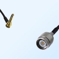 MS156/Male Right Angle - TNC/Male Coaxial Jumper Cable