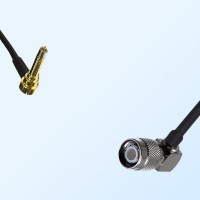 MS156/Male Right Angle - TNC/Male Right Angle Coaxial Jumper Cable