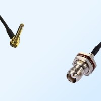 MS156/Male R/A - TNC/Bulkhead Female with O-Ring Coaxial Jumper Cable