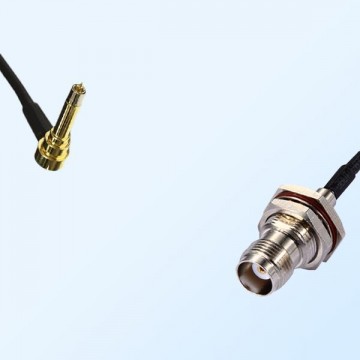 MS156/Male R/A - TNC/Bulkhead Female with O-Ring Coaxial Jumper Cable