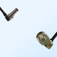 MS162/Male Right Angle - RP TNC/Male Right Angle Coaxial Jumper Cable