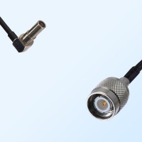 MS162/Male Right Angle - TNC/Male Coaxial Jumper Cable