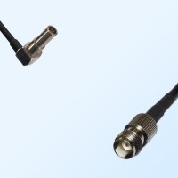 MS162/Male Right Angle - TNC/Female Coaxial Jumper Cable