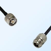 N/Male - N/Female Coaxial Jumper Cable