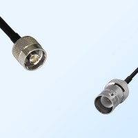 N/Male - RP BNC/Female Coaxial Jumper Cable