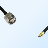 N/Male - RP MMCX/Male Coaxial Jumper Cable