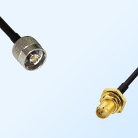 RP SMA Bulkhead Female with O-Ring - N Male Coaxial Cable Assemblies