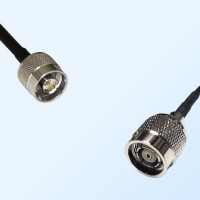 N/Male - RP TNC/Male Coaxial Jumper Cable