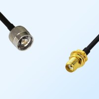 N/Male - SMA/Bulkhead Female Coaxial Jumper Cable