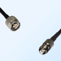 N/Male - TNC/Female Coaxial Jumper Cable