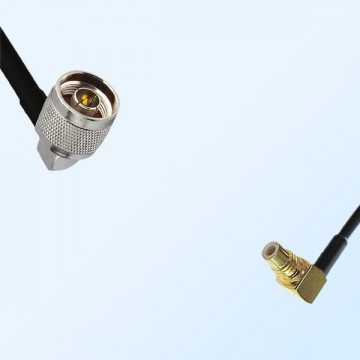 N/Male Right Angle - SMC/Male Right Angle Coaxial Jumper Cable