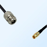 N/Female - RP MCX/Female Coaxial Jumper Cable