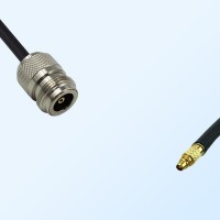 N/Female - RP MMCX/Male Coaxial Jumper Cable