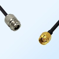 N/Female - SMA/Male Coaxial Jumper Cable
