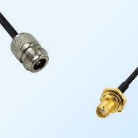 SMA Bulkhead Female with O-Ring - N Female Coaxial Cable Assemblies
