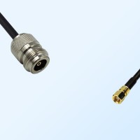 N/Female - SMC/Female Coaxial Jumper Cable