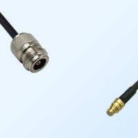 N/Female - SMP/Female Coaxial Jumper Cable
