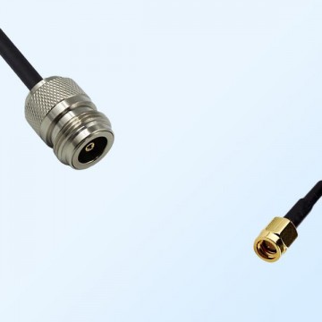 N/Female - SSMA/Male Coaxial Jumper Cable
