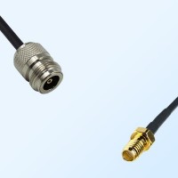 SSMA Female - N Female Coaxial Cable Assemblies