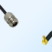 N/Female - SSMB/Male Right Angle Coaxial Jumper Cable
