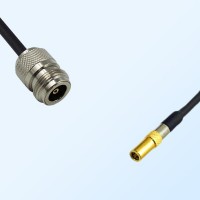 N/Female - SSMB/Female Coaxial Jumper Cable
