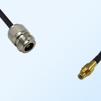 N/Female - SSMC/Male Coaxial Jumper Cable
