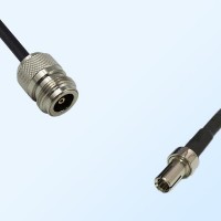 N/Female - TS9/Male Coaxial Jumper Cable