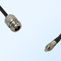 N/Female - TS9/Female Coaxial Jumper Cable