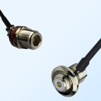 N Bulkhead Female R/A O-Ring - UHF Bulkhead Female R/A Cable