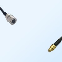 QMA/Male - SMP/Female Coaxial Jumper Cable