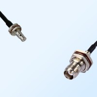 QMA/O-Ring Bulkhead Female - TNC/O-Ring Bulkhead Female Cable