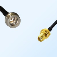 QN/Male - SMA/Bulkhead Female Coaxial Jumper Cable