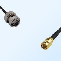 RP BNC/Male - SMB/Female Coaxial Jumper Cable