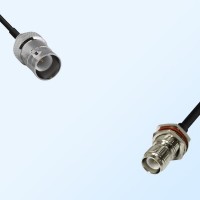 RP BNC/Female - RP TNC/Bulkhead Female with O-Ring Coaxial Cable