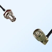 RP BNC/Bulkhead Female with O-Ring - RP TNC/Male R/A Coaxial Cable