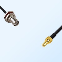 RP BNC/Bulkhead Female with O-Ring - SMB/Male Coaxial Jumper Cable