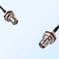 RP BNC/O-Ring Bulkhead Female - TNC/O-Ring Bulkhead Female Cable