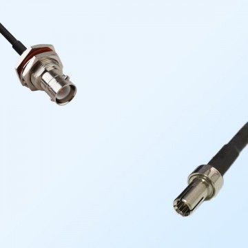 RP BNC/Bulkhead Female with O-Ring - TS9/Male Coaxial Jumper Cable