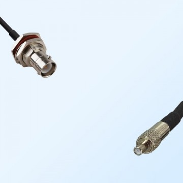 RP BNC/Bulkhead Female with O-Ring - TS9/Female Coaxial Jumper Cable