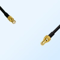 RP MCX/Male - SMB/Male Coaxial Jumper Cable