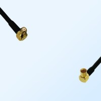 RP MCX/Male R/A - RP MCX/Female R/A Coaxial Jumper Cable