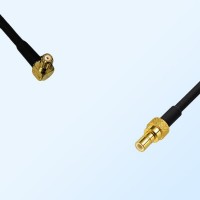 RP MCX/Male Right Angle - SMB/Male Coaxial Jumper Cable