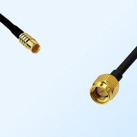 RP MCX/Female - SMA/Male Coaxial Jumper Cable