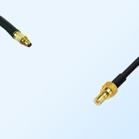 RP MMCX/Male - SMB/Male Coaxial Jumper Cable