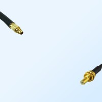 RP MMCX/Male - SMB/Bulkhead Male Coaxial Jumper Cable
