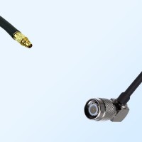 RP MMCX/Male - TNC/Male Right Angle Coaxial Jumper Cable